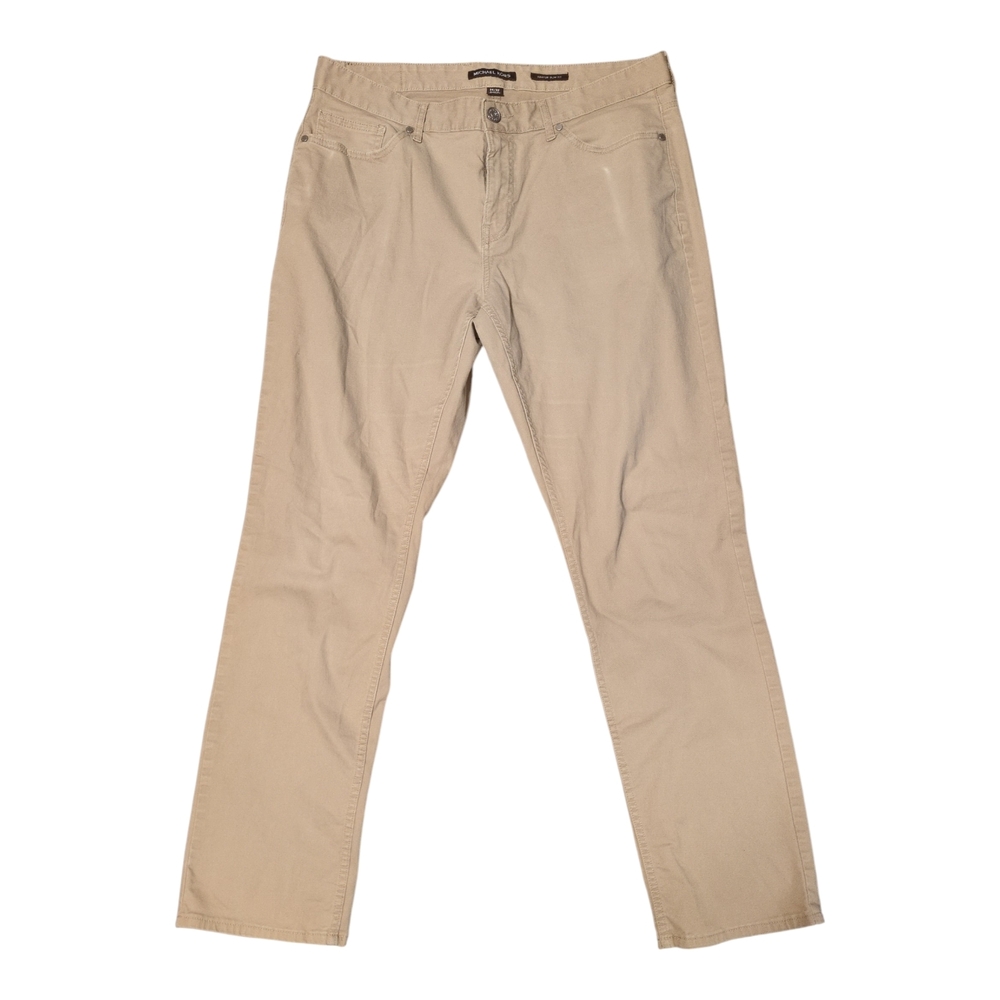 Michael Kors Men's Parker Slim Fit Khakis 34x32